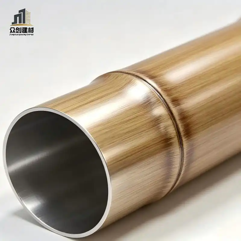 Bamboo Pattern Aluminum Tube